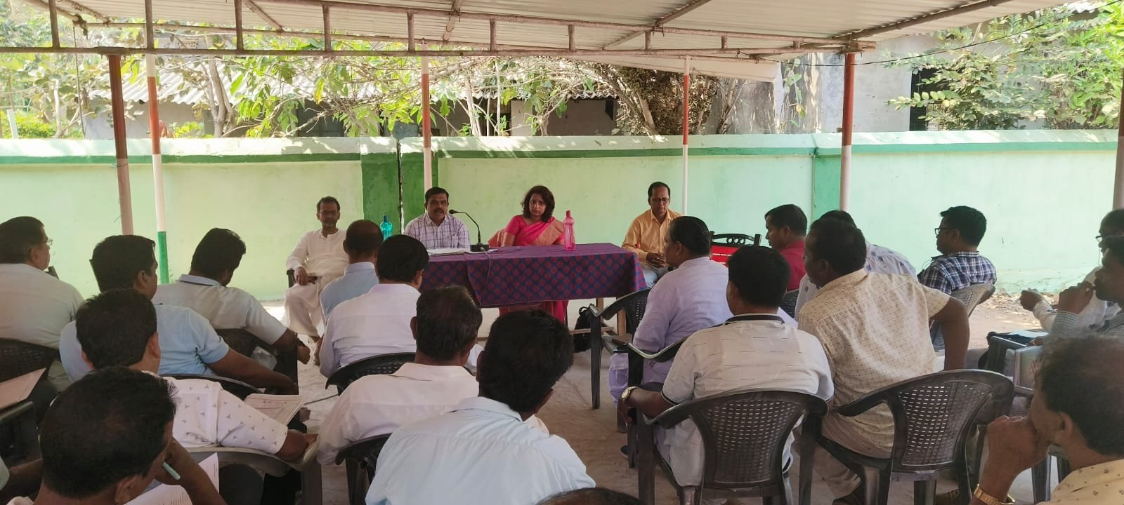 MEETING IN KALIMELA ,MALKANGIRI BLOCK REG. TEACHERS HIGHER EDUCATION 1