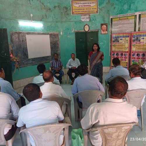 MEETING IN GUMMA, MALKANGIRI BLOCK REG. TEACHERS HIGHER EDUCATION